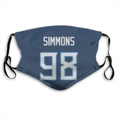 Jeffery Simmons 98 Titans Pro Bowl 2023 Patch Men Jersey - White - Bluefink