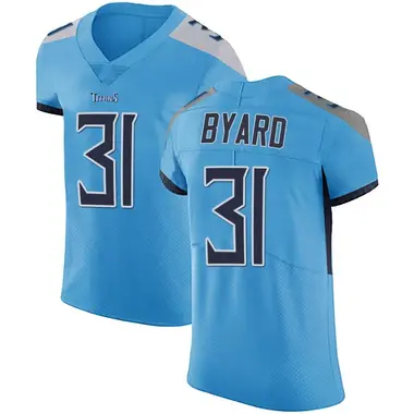 Limited Men's Kevin Byard White Road Jersey - #31 Football Tennessee Titans  100th Season Vapor Untouchable Size 40/M