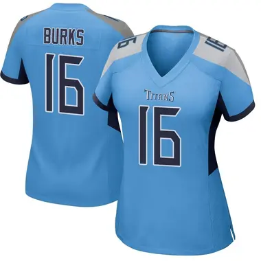 NFL_PRO LINE Men's Treylon_Burks Navy Tennessee Titans_Player Game Jersey( Custom Made) 